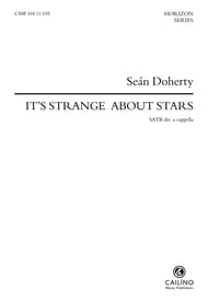 It's Strange About Stars SATB choral sheet music cover Thumbnail